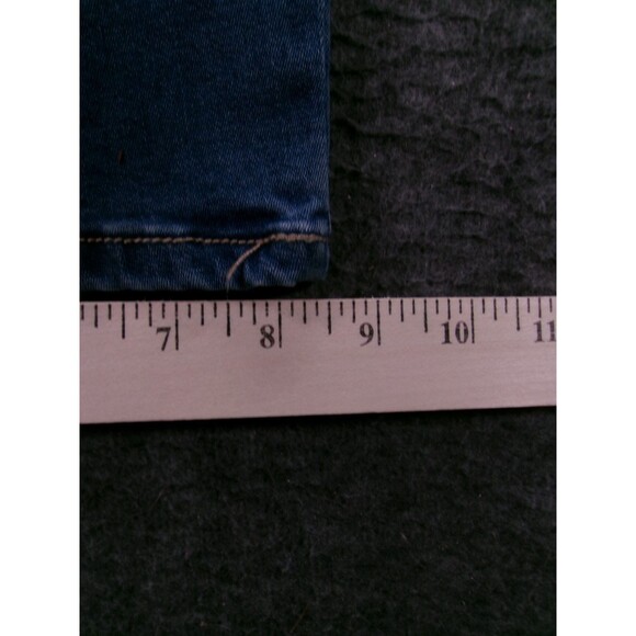 Terra Sky Jeans Women 24W Petite Blue Regular Straight High Rise Tummy Control - Picture 9 of 16